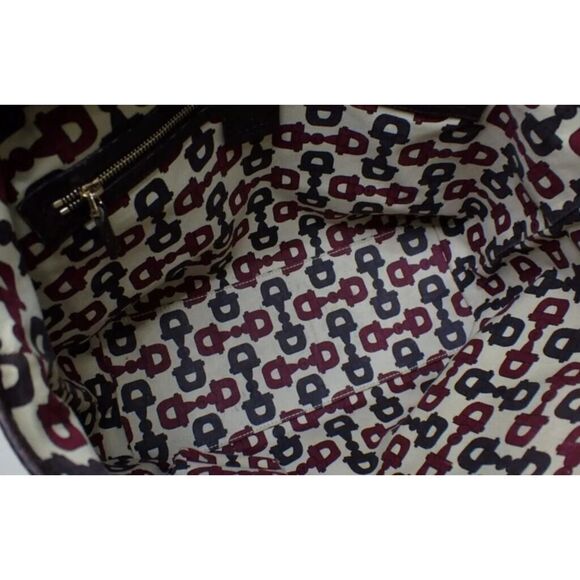 Gucci GG Canvas Handbag with Leather Handles and Trim - Picture 9 of 9